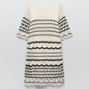 Zara Crochet Dress - SIZE M